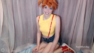 As The Official Cerulean City Gym Leader Misty Delivers A Spanking
