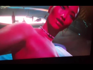 Cyberpunk 2077 секс с азиатской проституткой геймплей