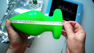 Анальная пробка Sinnovator Thick Silicone GIANT - РАСПАКОВКА (Bottomtoys)
