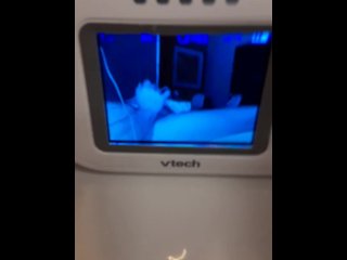 Husband caught masturbating on baby cam while wife's at work