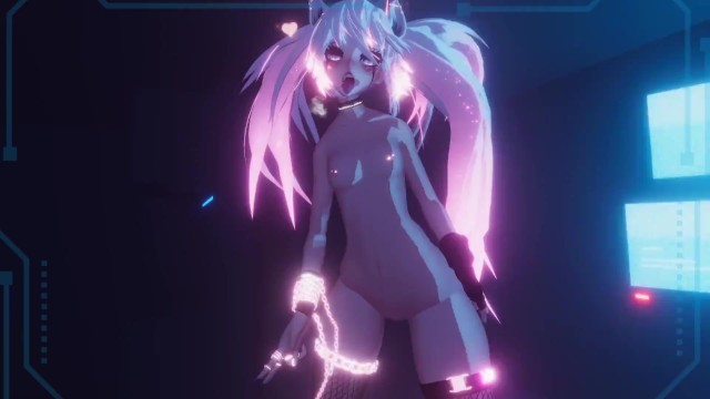 КИБЕРПАНК-ШЛЮХА NETRUNNER ВЗЛАМЫВАЕТ ВАС, А ЗАТЕМ ИСПОЛЬЗУЕТ ВАШЕ ТЕЛО