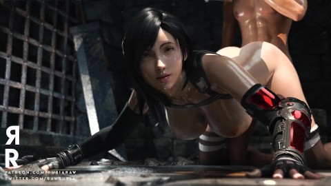 Tifa Thicc_Final Fantasy 7 Remake_in the Dungeon