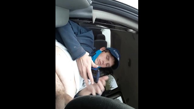 After work jerk cumshot
