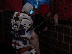CYBERPUNK Sex with Robot Mech