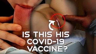 Czy twoje nasienie jest szczepionką na COVID 19, szefie? Dostanę to! | Oszukana blond sekretarka | Śliczny gołąb