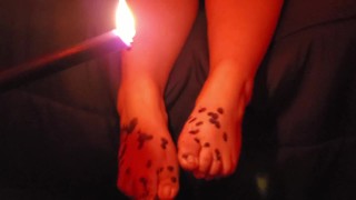 I Love Having Hot Wax Dripped On My Chubby Feet