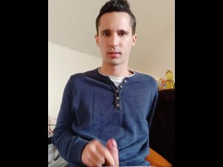 Teen boy masturbation and big cumshot