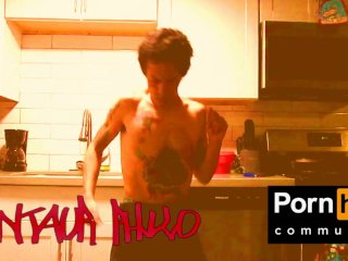 handsome guy lip syncs: The Doors "not to touch the earth"