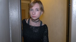 DEBT4k. Teen debtor pays for debt with tender mouth and vagina