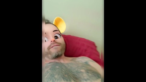 Snapchat masterbation cumshot fuck own ass