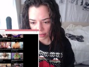 Preview 3 of Cum Omelet Bukkake Queen Ami Emerson Pornhub React
