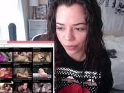 Preview 4 of Cum Omelet Bukkake Queen Ami Emerson Pornhub React
