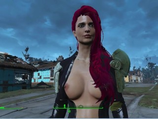 Sexy Ruská Nataša s červenými Vlasy Fallout 4 Sex Mod