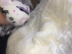 030 パンティをかぶせ、おもらししたおむつを巻き付けてオナニー！ - Screenshot 13 of 16 - Crossdresser