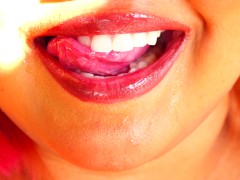 ASMR: Soft Moans and Spit Play
