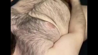 Cub blowing for Daddy