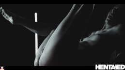 HENTAIED - Город грехов - Горячая девушка трахает огромный фаллоимитатор и экстремальный взрыв спермы от Амиры Адары