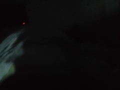 Video I climbed under the covers at night to the boyfriend, blowjob and dirty talk, mouthful of cum