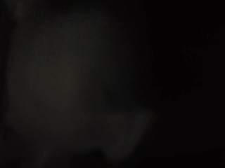 I climbed under the covers at night to the boyfriend, blowjob and dirty talk, mouthful of cum
