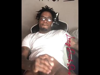 gaming boyfriend, muscular men, ebony, vertical video
