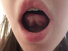 Показываю свои милые зубки в брекетах - Screenshot 5 of 16 - Tongue