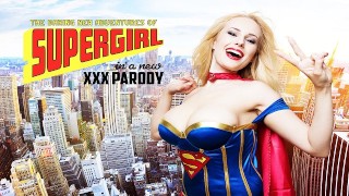 Curvy Babe Angel Wicky Is SUPERGIRL With Super Sexual Powers