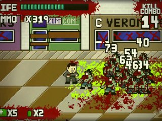 steam game, zombie attack, cartoon, gaming