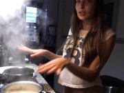 Preview 6 of Naked Cooking Risotto with naked Talia Mint