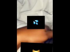 Royalty the PF squirting in BFFs brother’s bed!!!