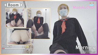 POV Game Style Fuck Cute stepsis in School Uniform with Feetjob, Blowjob, & Cumshot