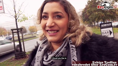 Jovencita turca seducida por sexo antes del matrimonio en una cita pública pov