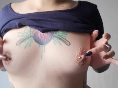 Silvia Rubi pezones muy duros