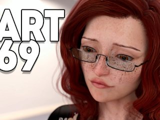 3dcg, red head, 60fps, animated