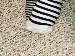 Cute Teen Feet in Sexy Socks