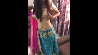 During Her Menstruation Period A Hot Babhi Plays With Her Clit