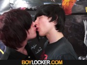 Preview 1 of Boy Locker - Bent Over And Fucked Like A Gay Slut