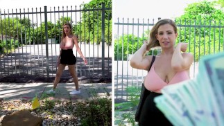 BANGBROS - Blake Blakely hat eine letzte Affäre, bevor sie den Ring bekommt