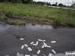 BANGBROS - Asian Babe Clara Trinity Rides The Bang Bus With Tyler Steel