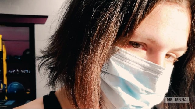 Voyeur Gym Workout with Sexy MILF Ms Jenna-Will you be my COVID Workout Partner? Wanna Spot Me?