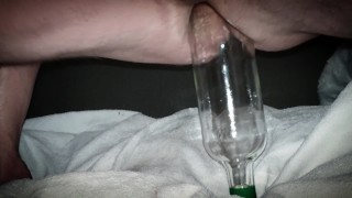 Home alone playing anal