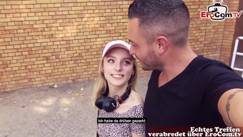 18 jährige kleine schüchterne touristin wird vom deutschen macho abgeschleppt in berlin