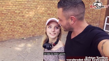 18 jährige kleine schüchterne touristin wird vom deutschen macho abgeschleppt in berlin