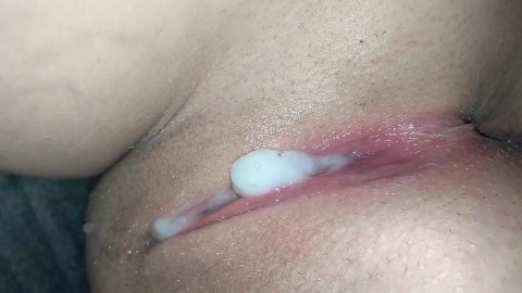 Creampie queef