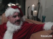 Preview 1 of TOUGHLOVEX Crystal Taylor has a present for Bad Santa X