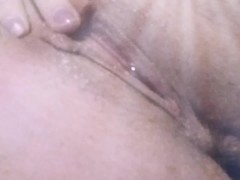 Wet pussy squirting with orgasms after fingering and massaging clit!