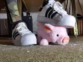 Toy Crushing with Adidas Superstar Sneaker (Trailer)