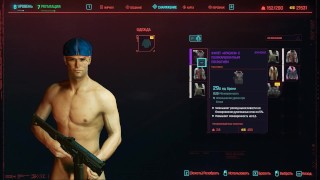赛博朋克色情气氛在游戏脱衣舞海报生殖器 3D