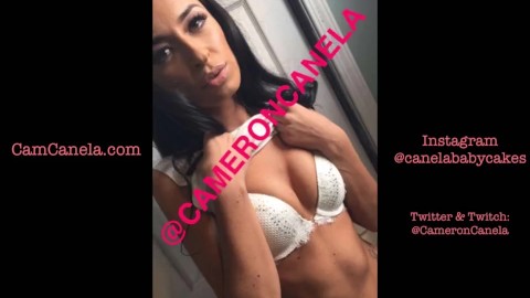 A day in the life of a new pornstar: Cameron Canela 18+ premium Snapchat compilation 