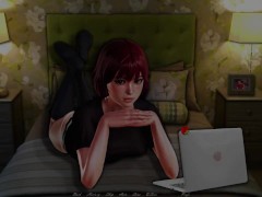 Thinking About You - Nice peek to the pussy (1)