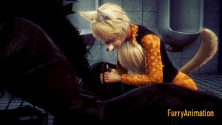 Furry Yaoi - Demond Wolf and Cute Fox Yiff 1/2